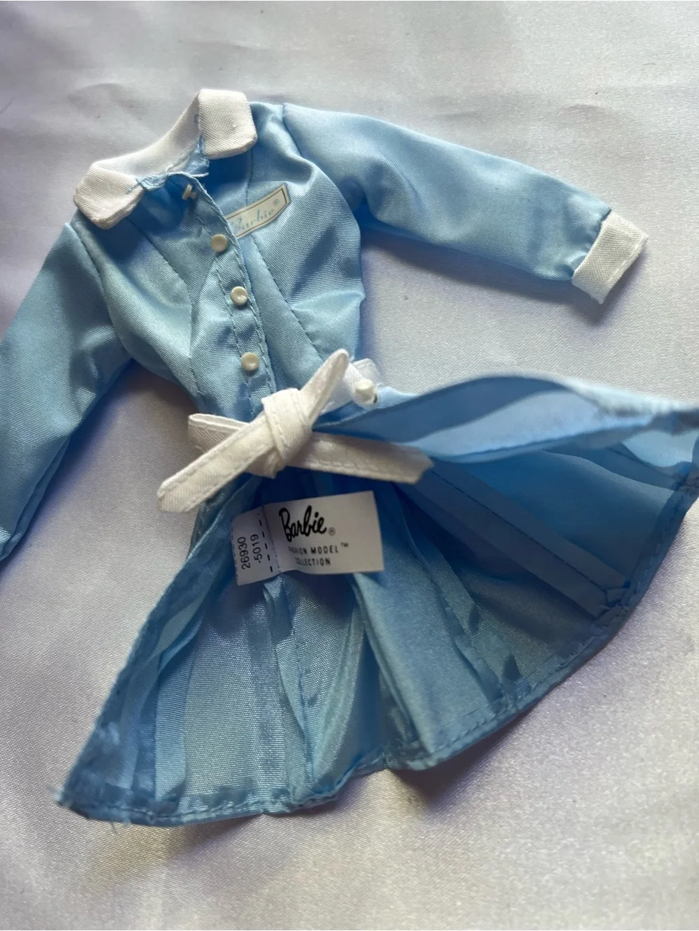 Barbie Spa Getaway Blue Jacket with White Trim